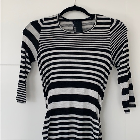 Dolan T-Shirt Ruched Dress Size S - Picture 2 of 6